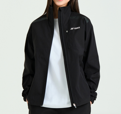 YONEX 26S/S Unisex Badminton Training Jacket Sportswear Top Black