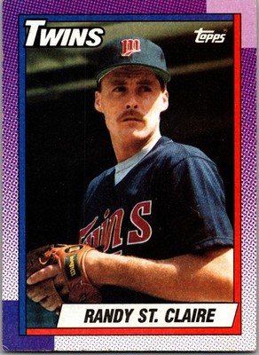 1990 TOPPS BASEBALL #503 RANDY ST. CLAIRE