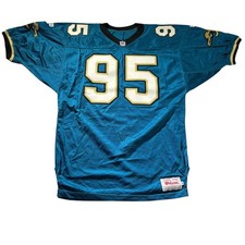 Camiseta De Colección Jacksonville Jaguars Para Hombres 48 Verde Azulado NFL Fútbol Wilson Auténtica