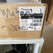 Stratasys ABS-P430 XL Model 345-42006 Black ABS 3D Printer Filament