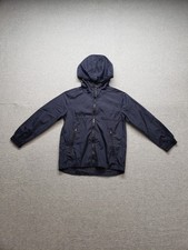 Old Navy Boys Jacket S 6-7 Blue Full Zip Pockets Hooded Long Sleeve Outdoor