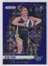 2024 Panini Prizm WNBA #92 Sevgi Uzun Blue Velocity Prizms