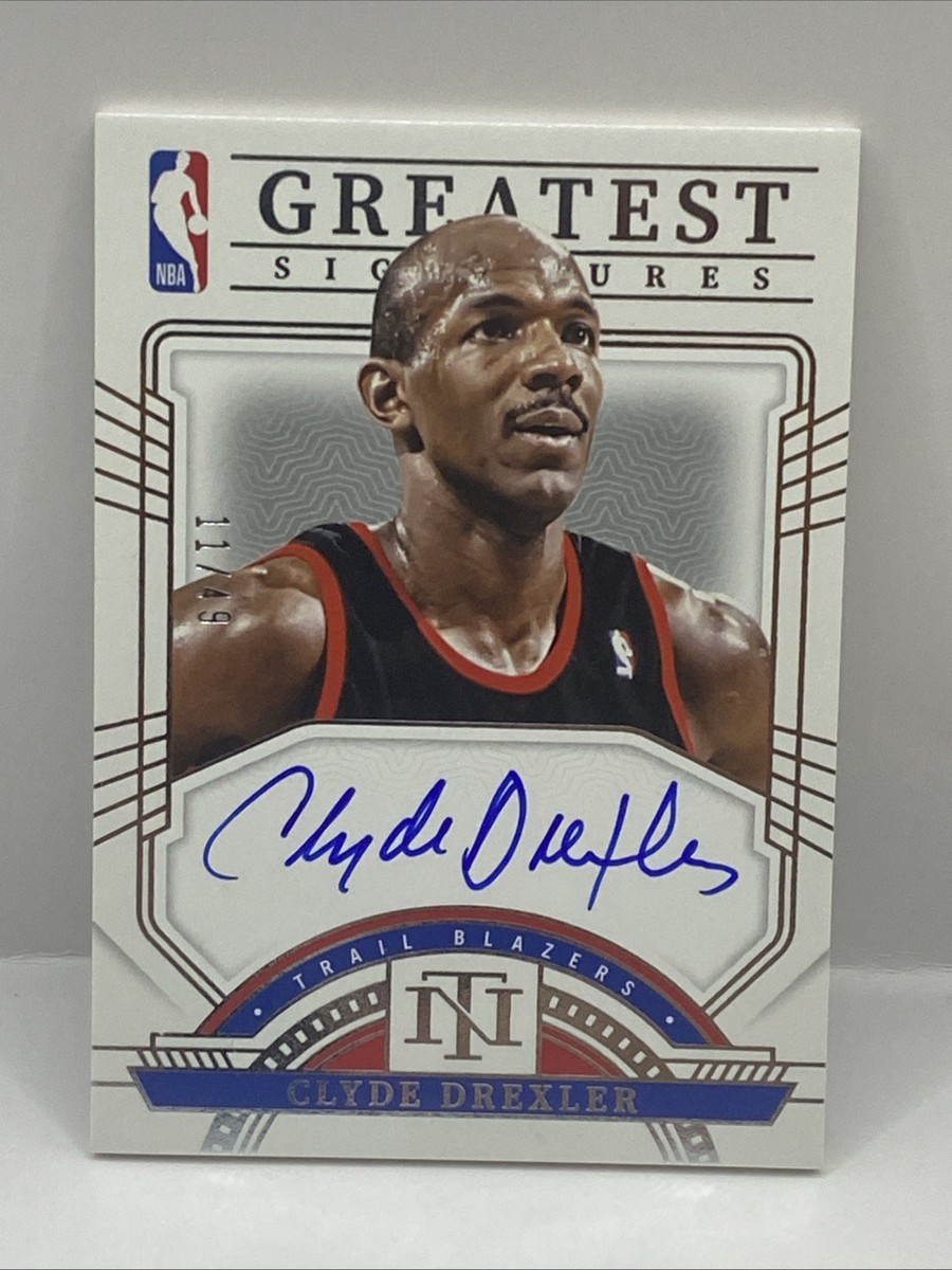 2023-24 Panini National Treasures Clyde Drexler NBA Greatest