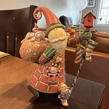 Lang and Wise 1st Edition 1998 Dreamer's Santa Vintage Christmas #1