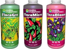General Hydroponics Flora Series 90mL Each