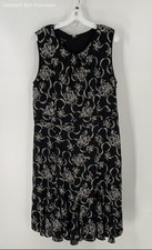 Talbots Women's Multicolor Knee Length Dress Size 14 Regular