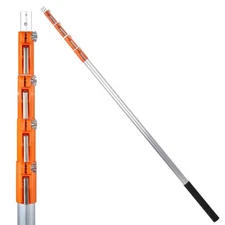 4-24 FT Long Telescoping Extension Pole  for Dusting Window Cleaning