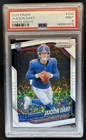 2025 Panini Prizm Jaxson Dart RC White Disco Rookie #332 Giants PSA 9