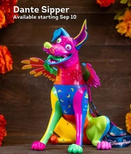 NEW Disneyland Drink Sipper Dante Dog Disney Coco Halloween 2025