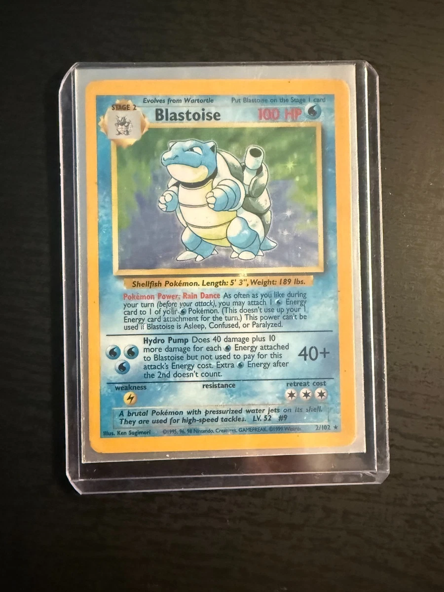 Preços baixos em Blastoise Pokémon TCG Autenticador Esportivo