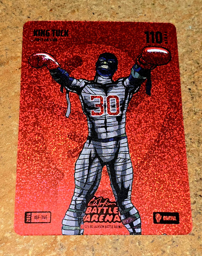 King Tuck Kyle Tucker 2026 Bo Jackson Battle Arena #IBF-346 Red Sparkle foil