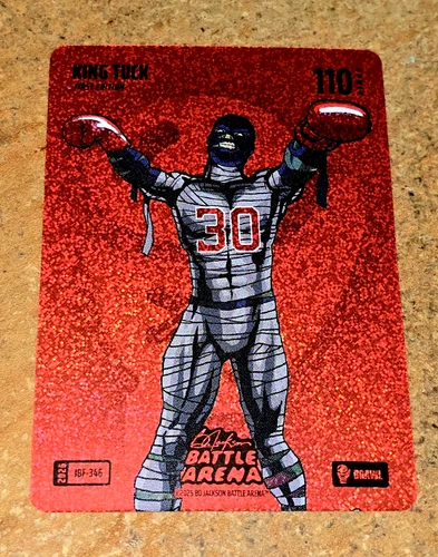 King Tuck Kyle Tucker 2026 Bo Jackson Battle Arena #IBF-346 Red Sparkle foil