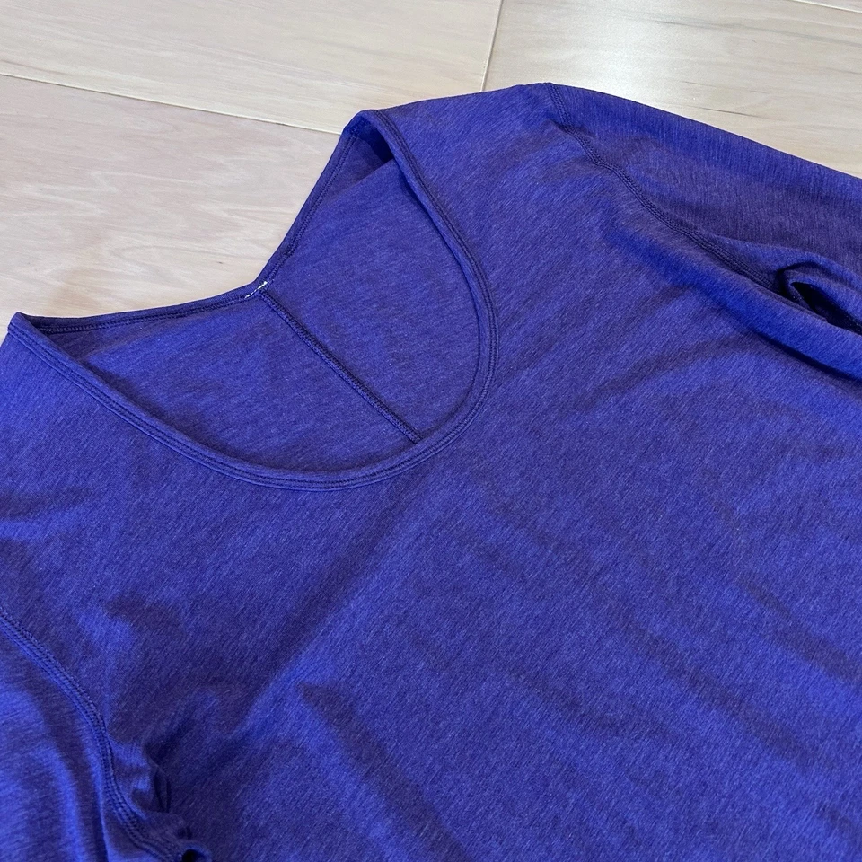 Lululemon Yogini 5 Year Purple Tee Long Sleeve Women’s 10 - Image 3 of 4