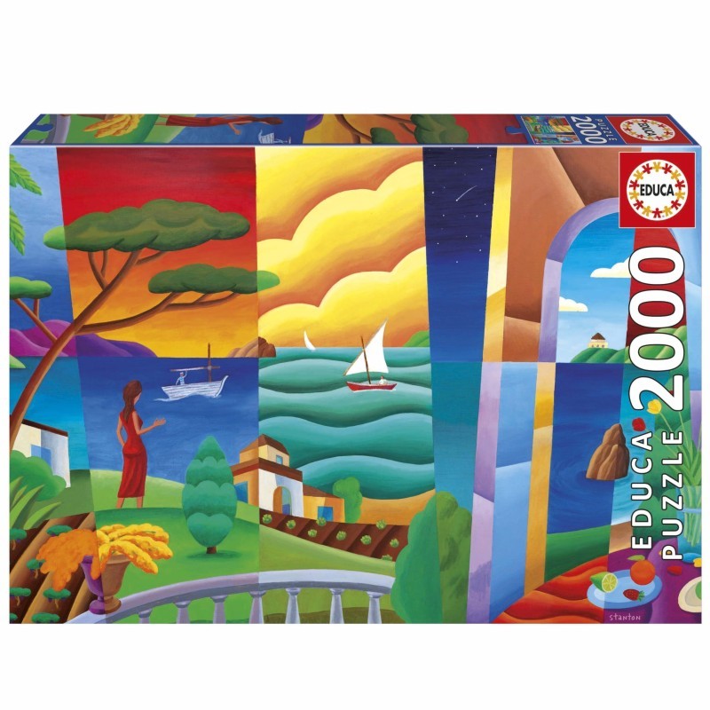 Puzzle 2000 pieces Educa Philip Stanton Penelope Attend grand format 96x68 cm