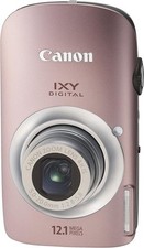 Canon IXY DIGITAL 510 IS Pink Digital Camera 12.1MP 10x Zoom Tested Japan Used
