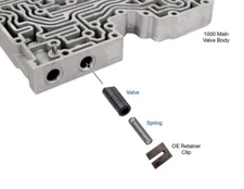 Sonnax For ALLISON 1000/2000/2400 Exhaust Backfill Valve Kit 37000-17K