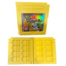 Nintendo Switch 1/2 Cartucho Estilo Pikachu Gameboy Juego Estuche de Viaje
