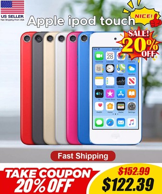 Apple iPod Touch 5th 6th 7th 32GB 64GB 128GB 256GB MP3 Game Player All Color Lot