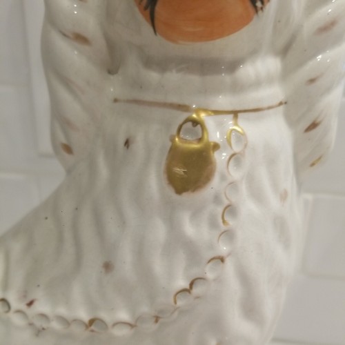 Antiguo Staffordshire Inglés Spaniel Antiguo Siglo XIX Manto Perro Individual 10" - Imagen 3 de 5