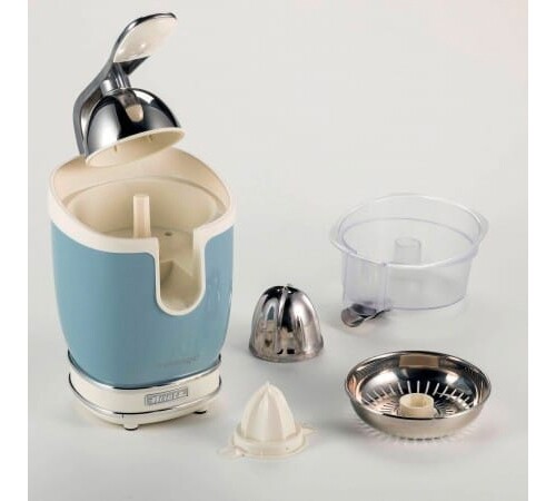 Ariete Spremiagrumi Elettrico con Leva Doppio cono 85 Watt Azzurro 00C041305AR0 - Foto 6 di 8