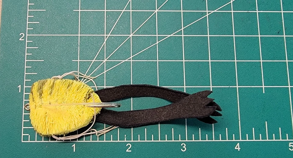 ORVIS СУХАЯ КОЖУРА ЛЯГУШКА ПОППЕР МУХИ - Изображение 3 из 4