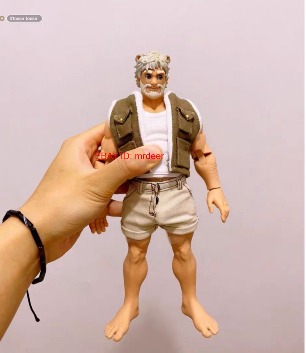 Tossa Bear Man Deluxe Edition Uncle Furry Action Figures Model