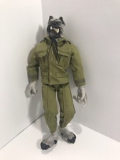 Figura de acción Lanard K9 Corps 2006 12 pulgadas General Taurus perro Bulldog