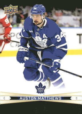 2023-24 UD Tim Hortons Greatest Duos #62 Auston Matthews/John Tavares