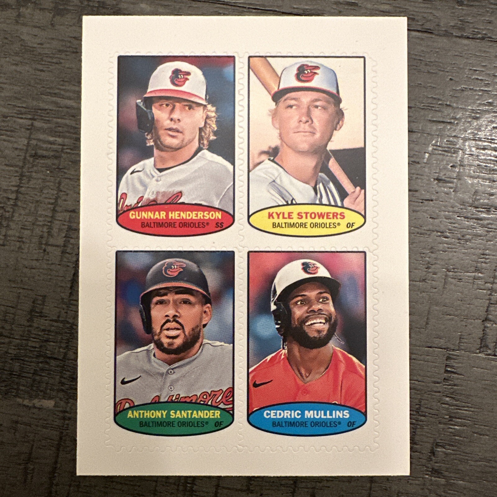 2023 Topps Heritage High Number Baseball Stamps Baltimore Orioles ...