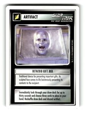 1994 Star Trek Unlimited Premiere Trading Card Artifact Betazoid Gift Box