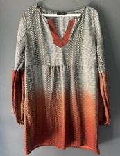 Women’s LTX Sportswear Top Sz S V Neck L/S 100% Polyester Blouse Made In The USA