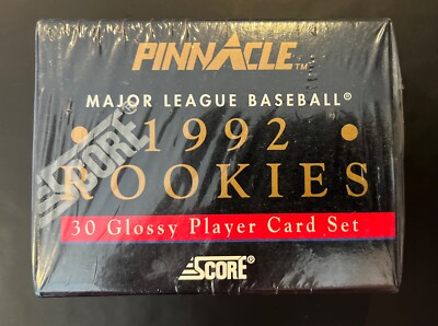 1992 Score Pinnacle Rookies Major League Baseball Factory Sealed 30 Card Set