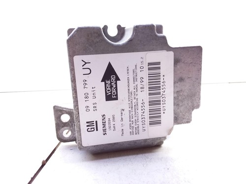 Opel Astra G 1999 Airbagsteuergerät 09180799 20341602