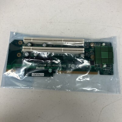 SuperMicro RSC-R2UU-A2E8 RoHS Left-Side Riser Card Perfect For Rebuilds