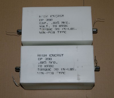 0 025uf 25nf 70kv v High Voltage Hv Military Ham Radio Rf Capacitor Cp390 Ebay