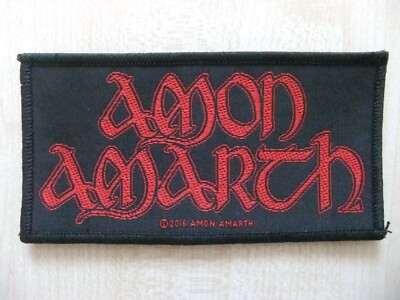 Amon Amarth Logo Aufnäher Patch Hypocrisy Children Of Bodom Equilibrium Turisas