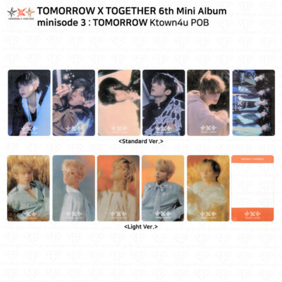 TXT 6th Mini Album Minisode 3:Tomorrow POB Photocard Complete Set