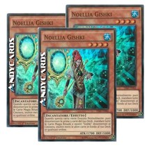 3x NOELLIA GISHKI • (Gishki Noellia) • Super R • THSF IT043 • YUGIOH! ANDYCARDS