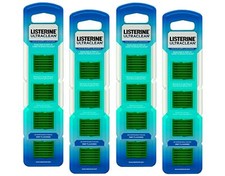 28 Count Mint Flavored Dental Floss Pack of 4 Removes Tough Plaque