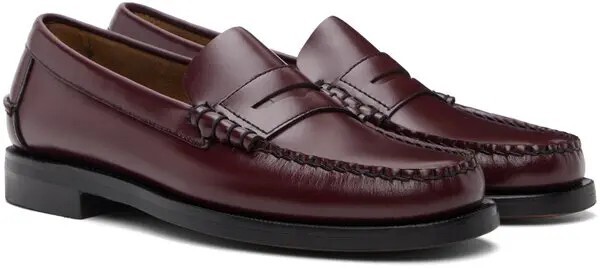 Sebago Classic Dan Men Grandeur Sz 14 Handsewn Shoes Loafer Garnet Burgundy NEW sebago_world has restocked ?, including the Classic Dan  main image 4
