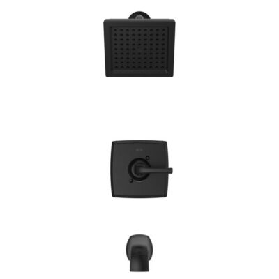 #ad Delta Geist Tub amp; Shower Rough Trim 14 Series Matte Black Certified Refurbished $149.45