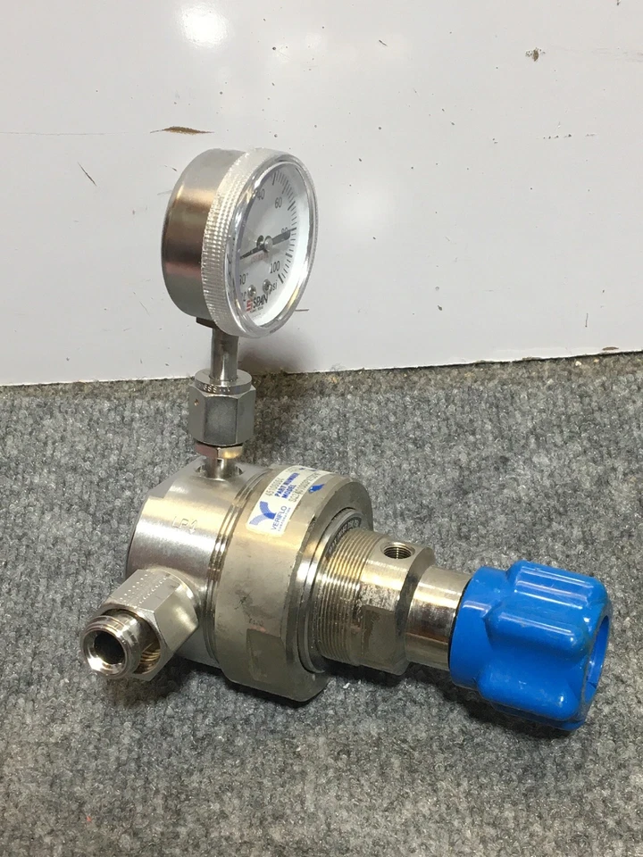 Regulador de válvula Parker Veriflo SQ3401003PXFS8FMF 45100064 entrada máxima 250 PSI Foto 4 de 4