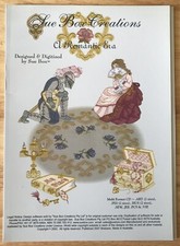 SUE BOX CREATIONS -  A ROMANTIC ERA - MACHINE EMBROIDERY DESIGN CD