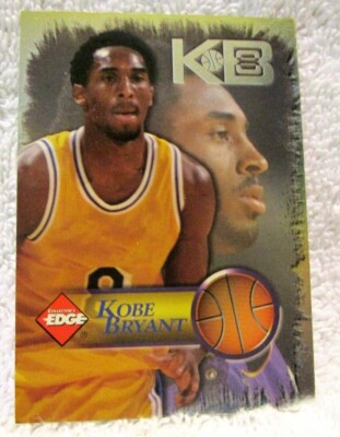 Kobe Bryant 1998 Collector's Edge KB Silver Foil Card#2!Lakers G