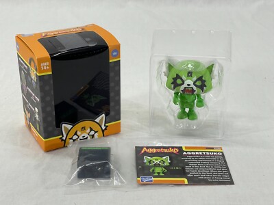 Loyal Subjects Aggretsuko Glow in the Dark 1/96 RARE New Action Vinyls Mic & Amp