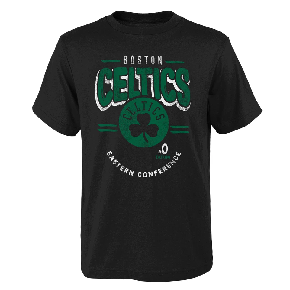 NBA T-Shirt Boston Celtics Jayson Tatum 0 First String II schwarz Shirt - Bild 1 von 1