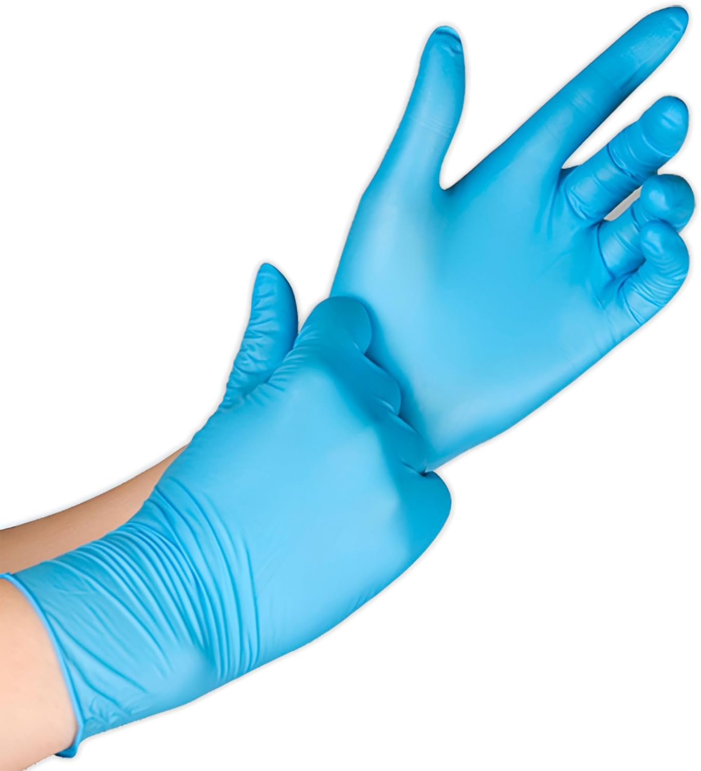 1000 Pcs Disposable Nitrile Gloves Latex & Powder Free Rubber Protective Box