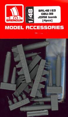 Brengun Models 1/48 GBU-38 JDAM 500lb BOMB Resin Set