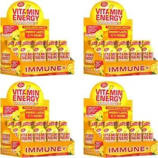 (24 PACK) VITAMIN ENERGY Immune+ TANGO ORANGE - 0 Sugar Drink Shot-7+ Hours-NEW!