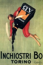 Poster Manifesto Locandina Pubblicità Ufficio Stampa Vintage Inchiostri  Torino